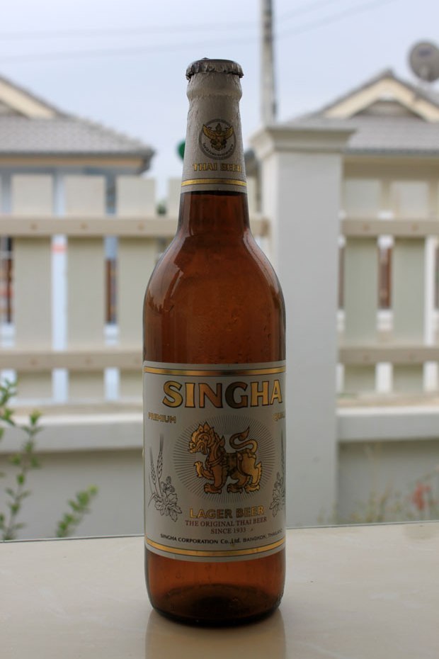 Пиво Сингха в Тайланде