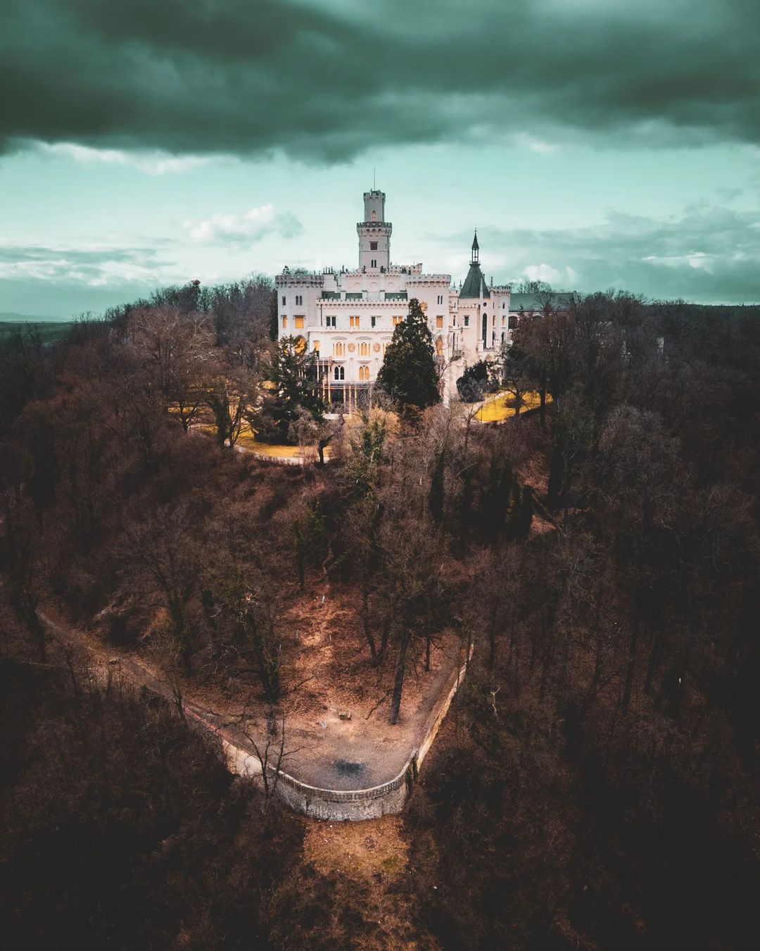 Чешский Крумлов и замок Глубока
