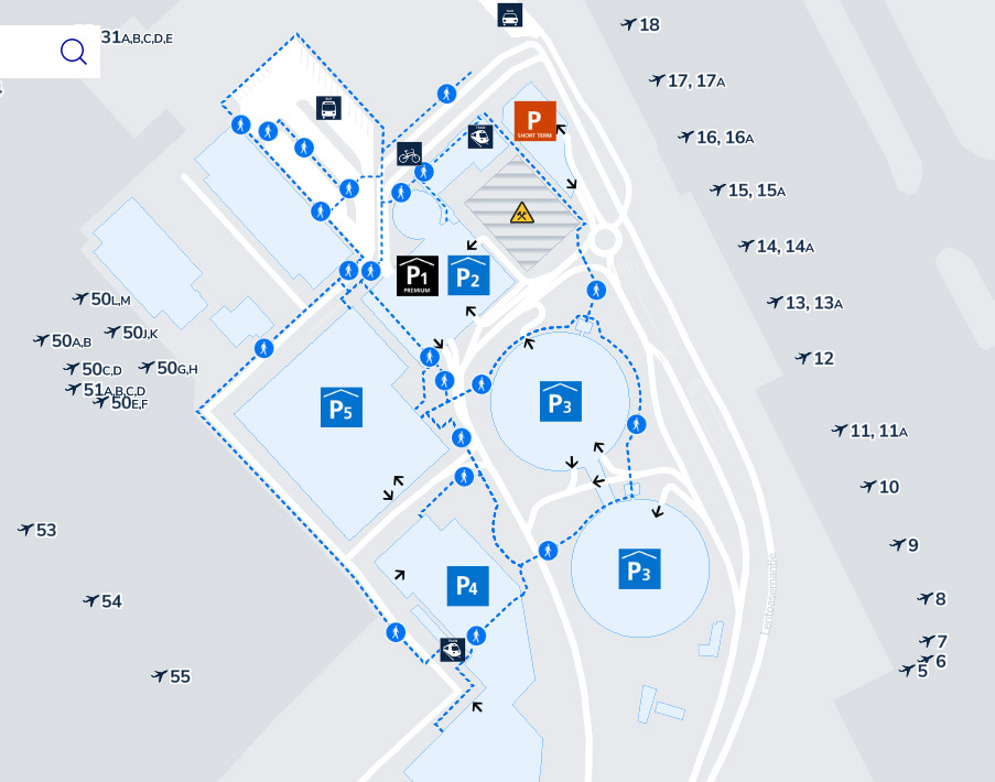 Стоимость и правила парковки в аэропорту Хельсинки Вантаа карта